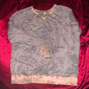 Bleach Dye Crewneck
